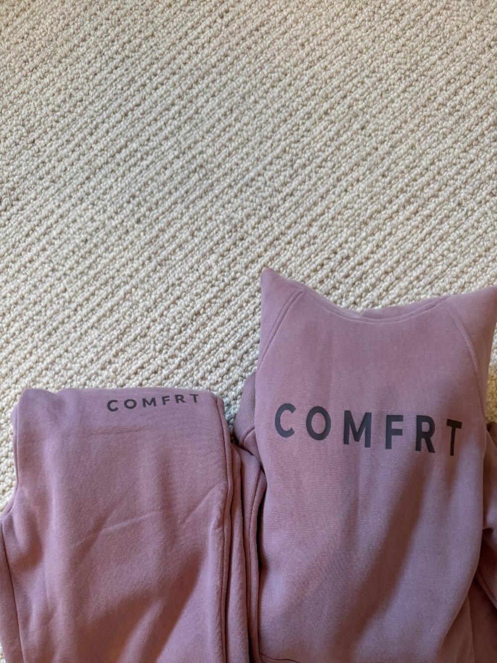 Comfrt heavyweight Sweat set (sweatpants and sweatshirt)